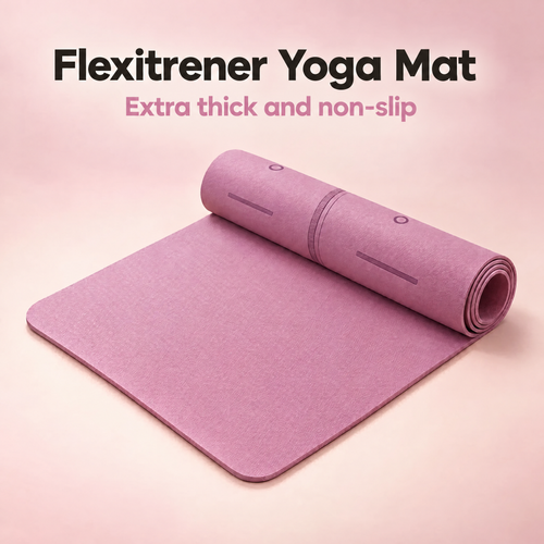Flexitrener™ Yoga Mat – Extra Thick & Non-Slip